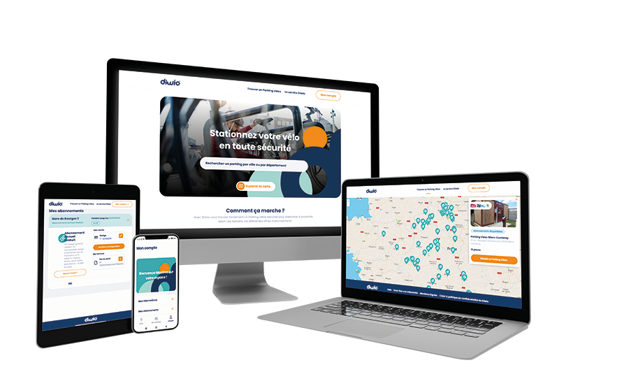 App smartphone site web Diwio transparent 1